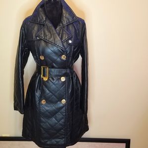 Original Baby Phat Faux Leather Trenchcoat